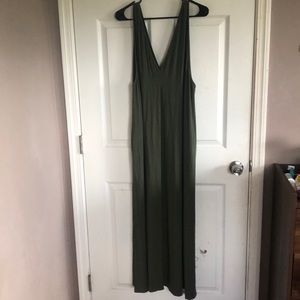 ASOS green maxi dress size 14